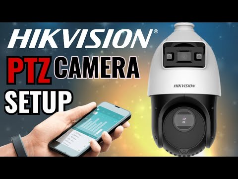 Hikvision PTZ Camera InstallationHow to Setup Hikvision 4MP IP PTZ Colour Camera