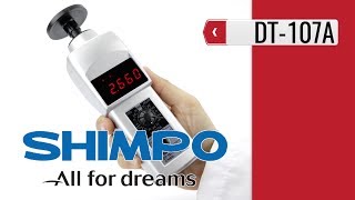 Shimpo DT-107A Contact LED Tachometer (product video presentation) Shimpo DT-107A Contact LED Tachometer (product video presentation)