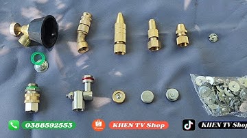 LƯU Ý! Khi chọn mua các loại béc phun thuốc sao cho phù hợp với lượng nước phun