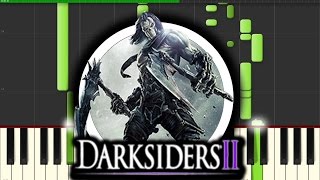 Video thumbnail of "Darksiders 2 - Guardian Theme (Piano Tutorial, Synthesia)"