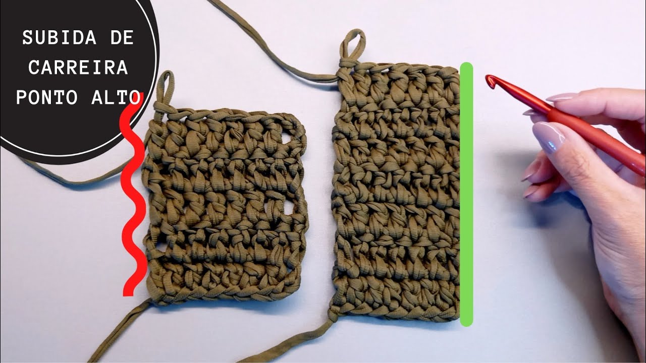 Maneira correta de subir a carreira de pontos altos - laterais retas