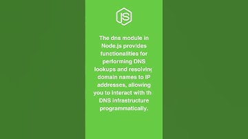 dns Module in Node.js