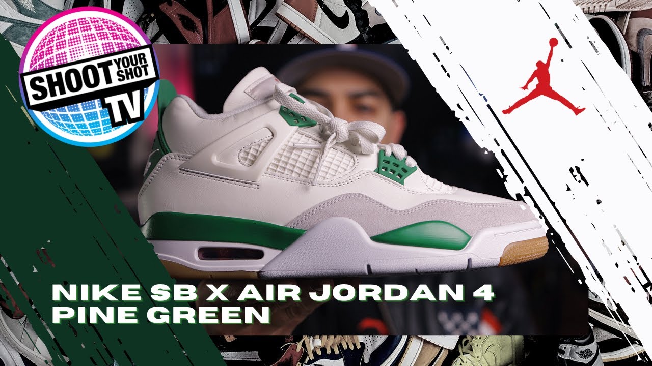 Nike SB x Air Jordan 4 Pine Green Unboxing and On Foot Review