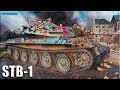 Как играют ТОП статисты на STB-1 ✅ World of Tanks лучший бой