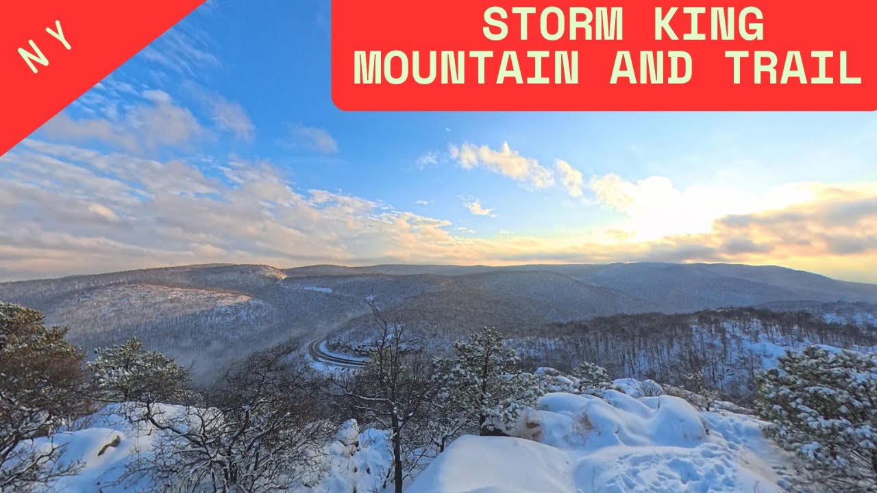 Up High on Storm King Mountain! | Relaxing Nature walk ASMR