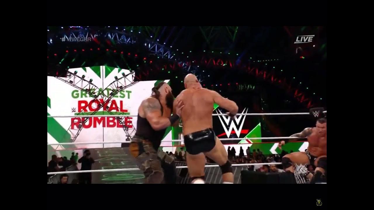 Every elimination of the greatest Royal Rumble YouTube