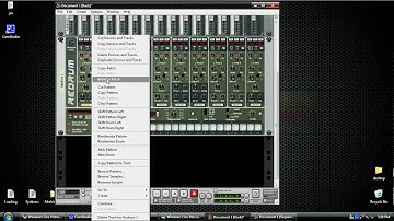 Using Redrum in Reason 4.0 - Basic Tutorial -