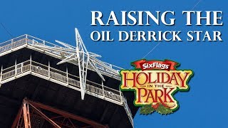 Raising the Star at Six Flags Over Texas