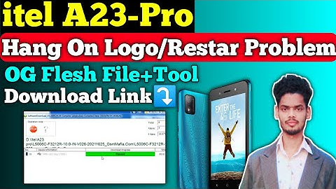 itel A23 Pro L5006C Jio Restart Hang On Logo 100% Solution|itel l5006c flash file download