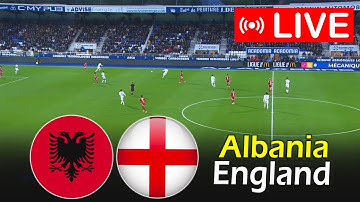 LIVE : Albania vs England Europe World Cup 2025 Live Match Today - eFootball PES Gameplay