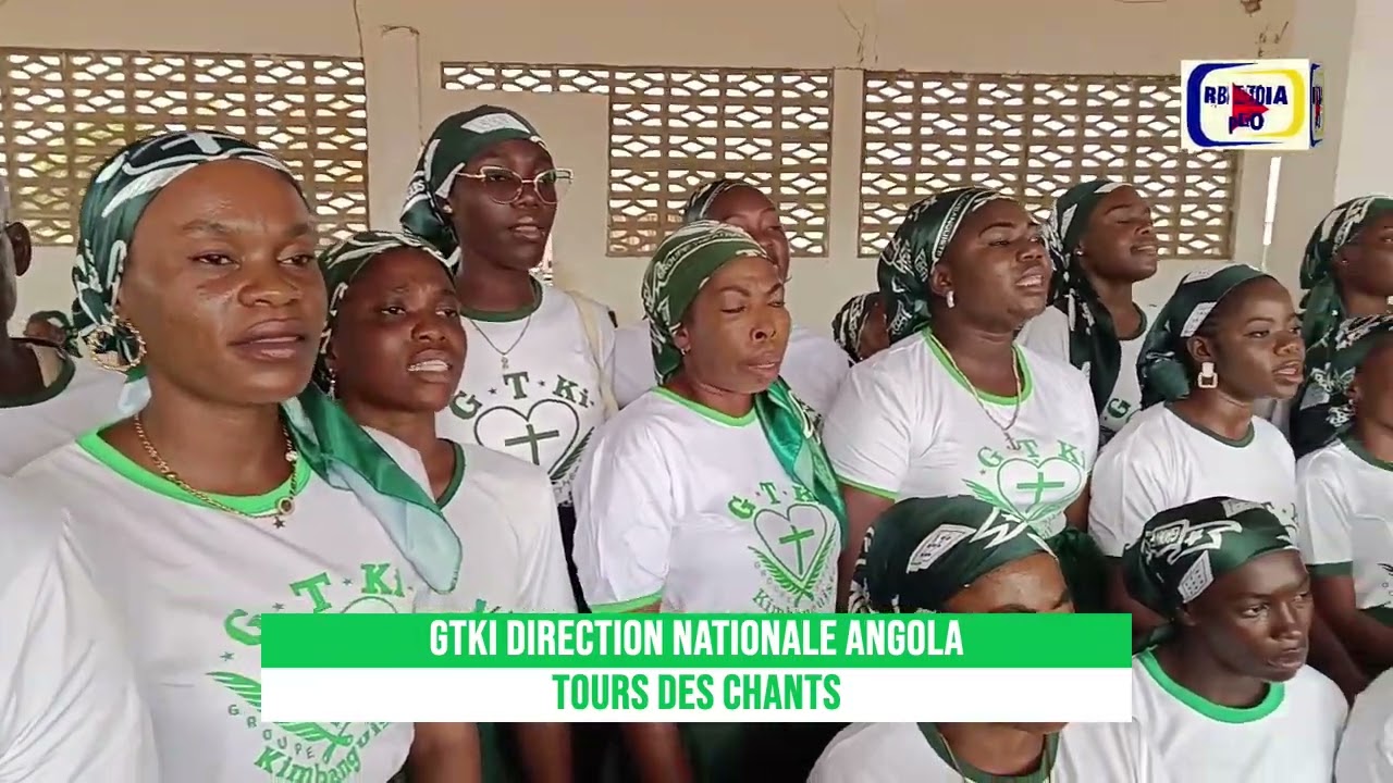 GTKI LUANDA DIRECTION NATIONALE ANGOLA DANS LOBA MONGONGO NAYO TATA SIMON KIMBANGI KIANGANI