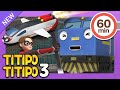 Titipo S3 Episodes Compilation EP 16-20 l Jenny and the heavy vehicles and more l Titipo English