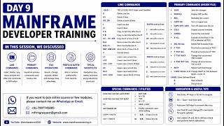 Day 9 | ISPF Line Commands & Primary Commands | Copy, Move, Find, Change & Labels