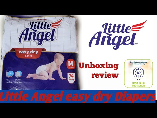 Buy Little Angel Medium Baby Diaper Pants 56 pcs (Pack of 2) Online at Best  Prices in India - JioMart.