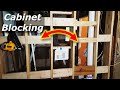 How To Add Cabinet/Wall Blocking To Stud Walls, Kitchen Cabinet Installation How To Add Cabinet/Wall Blocking To Stud Walls, Kitchen Cabinet Installation