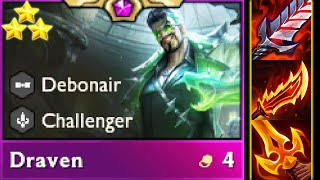 Vip Draven 3 Star 6 Challenger 5 Debonair Tft 6.5 Teamfight Tactics 6.5