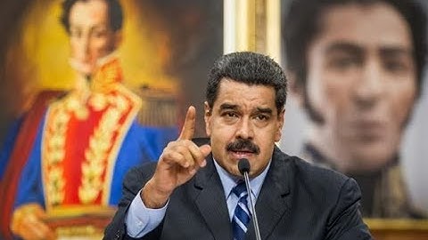 En vivo:  "Nosotros no odiamos a EE.UU.": Nicolás Maduro
