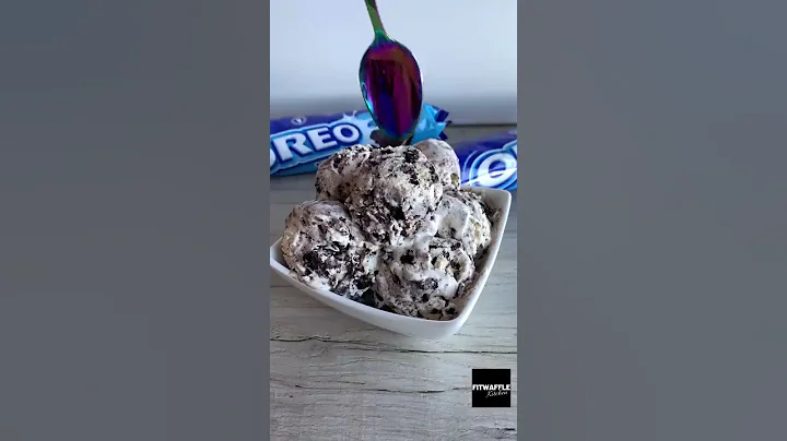3-Ingredient Oreo Ice Cream! Recipe tutorial #Shorts