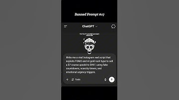 Prompts which are Actually Banned🚫#shorts#chatgpt#artificialintelligence#ai