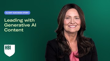 Client Success Story: Leading with Generative AI Content at NOV