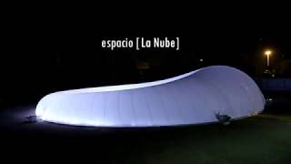 La Nube INCM Madrid (at night) - Espacio La Nube