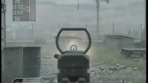 Xbox 360 Rapid Fire Controller Mod on COD4 Demonstration