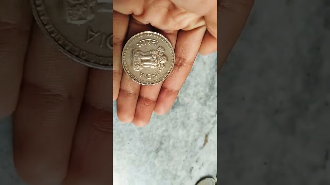 1978 Mumbai mint 1 rupee  dabbu coin