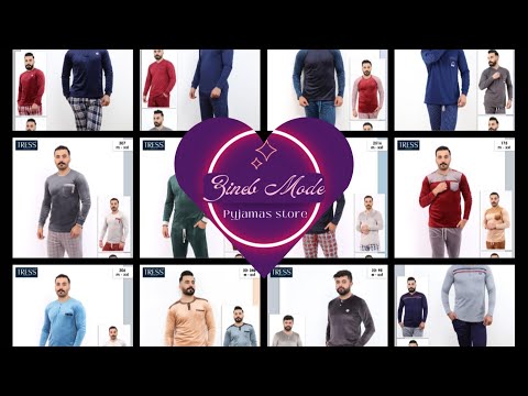 بيجامات للرجال جودة ممتازة أثمنة جد مناسبة الثوب قطن أو موبرة مرحبا بكم