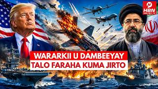 DEG DEG: IIRAAN OO "GUBTAY" DIYAARADO F-35 AH + WARAR KALE OO WAA WAYN OO HADDA SOO DHACAY