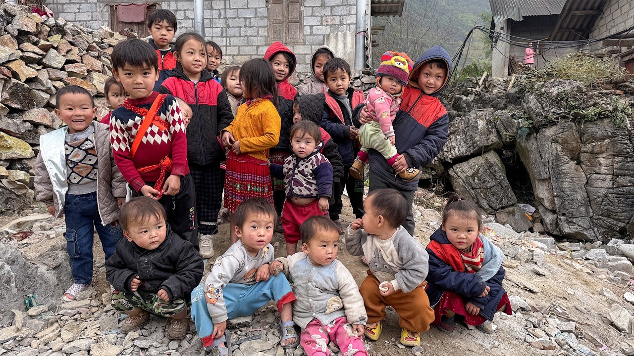 ĐÁM TRÊ CẢ LÀNG TRÊN MÃ PỲ LÈNG XÚM LẠI LẤY DUYÊN THẦY PHÚC