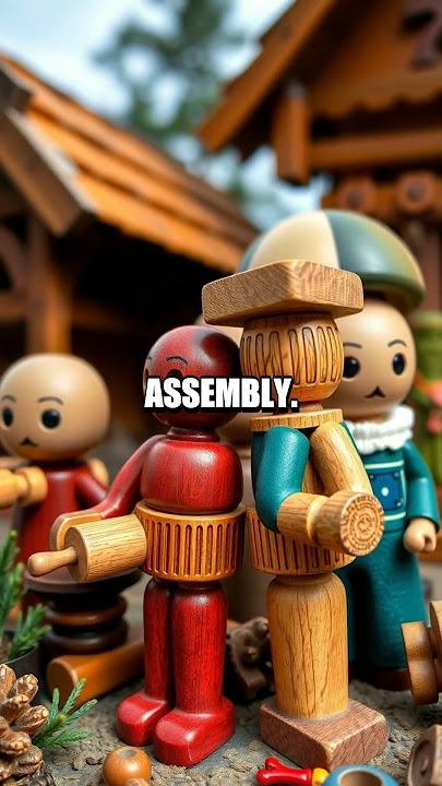 Woodworking Wonders: The Art of Russian Bogorodskoye Toys