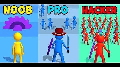 NOOB vs PRO vs HACKER - Join Clash 3D