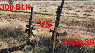 300 Blackout vs 7.62x39