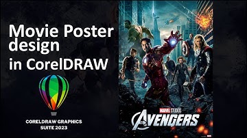 Coreldraw Tutorial | Movie Poster Design in Coreldraw |