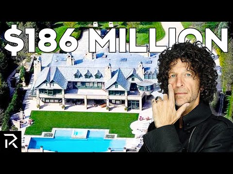 Video: Casa de Howard Stern: The Shock Jock recoge una mansión de Florida sorprendentemente grande