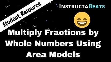 Learn to Multiply Fractions by Whole Numbers Using Area Models - Instructional Video