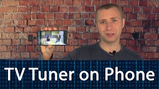 Turn Your Smartphone into a Digital TV Tuner with Antenna!