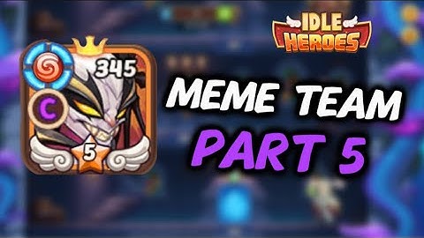 Idle Heroes - Void Imprint Waldeck VS Tower of Brave - Meme Team