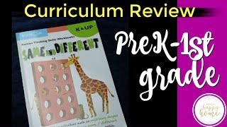 Kindergarten CURRICULUM REVIEW || Kumon Same and Different