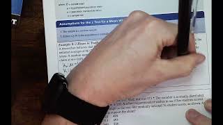 NorthArk MAT 2133 Section 8.2 Example 8-3 Z Test Critical Value Method