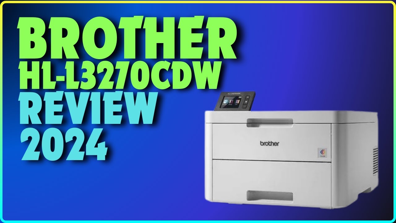 Brother HLL3270CDW Wireless Color Printer Best for Home and Small