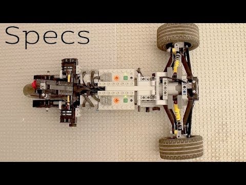 Construire une voiture télécommandée en LEGO Technic 