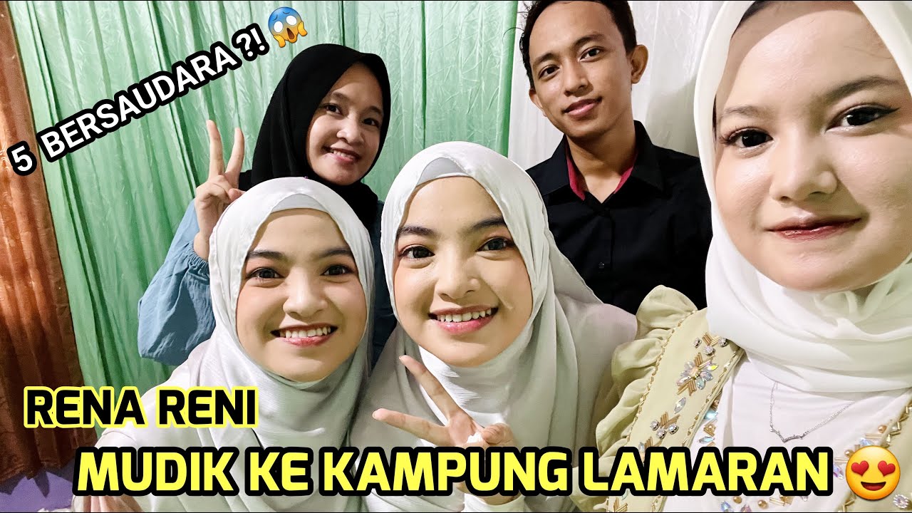 Rena Reni Mudik Lebaran ke Nenek di Kampung Lamaran, Karawang 😍 bareng Keluarga !! 🥰