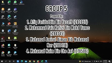 STID 1103 COMPUTER APPLICATION MANAGEMENT (MICROSOFT EXCEL)-Create a Pivot Table