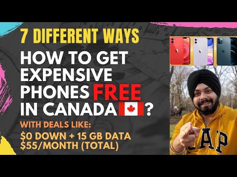 7 ways to get Expensive Phones FREE in Canada | India to Canada International Students | Free Iphone