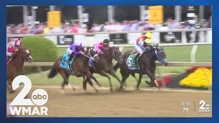 National Treasure wins 148th Preakness Stakes