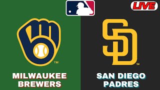 🔴LIVE : San Diego Padres Vs Milwaukee Brewers | MLB 2025 | MLB Live Baseball Score | 09/06/2025