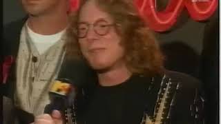 R.E.M. Interview Europe Video Music Awards Opening Act 7 sept 1995