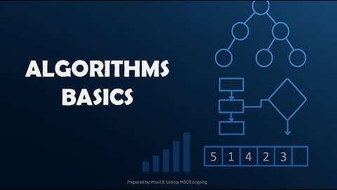BASISPRINCIPES VAN ALGORITMEN