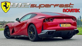 : FERRARI 812 NOVITEC 165.000km *351km/h* REVIEW on AUTOBAHN